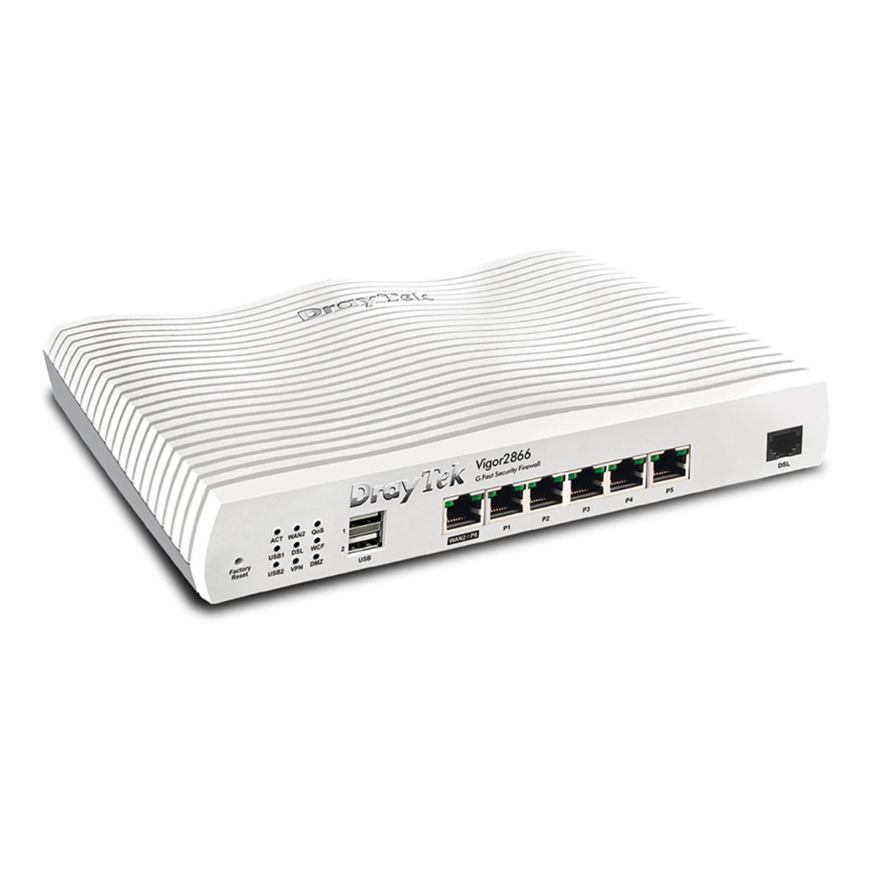 Draytek Vigor-2866 5 Port 2 Anten Adsl2+ Vdsl2 Modem Router