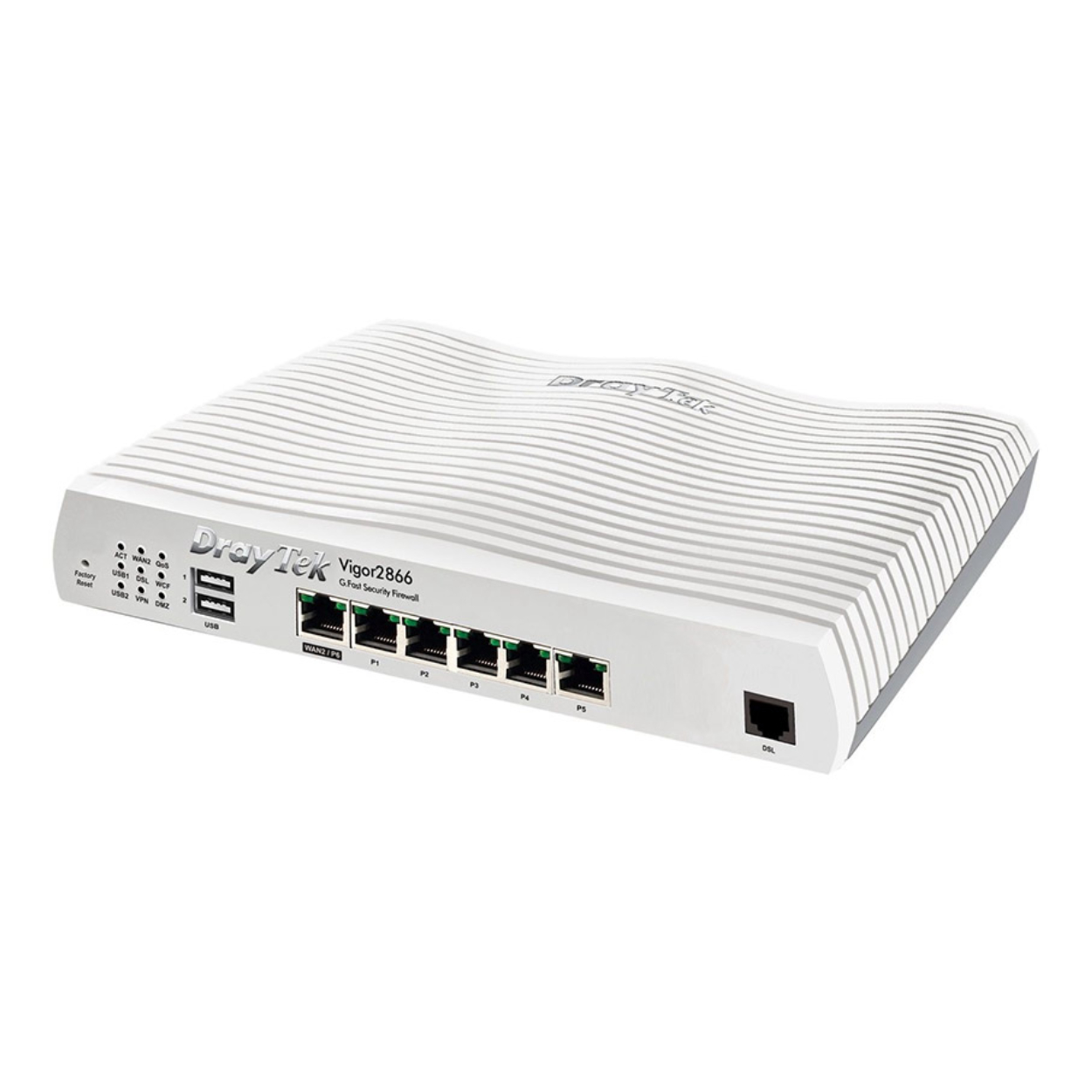 Draytek Vigor-2866 5 Port 2 Anten Adsl2+ Vdsl2 Modem Router