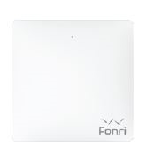 Fonri WF3-EL3-0202-03 Wifi Kablosuz Kendinden Enerjili Akıllı Dokunmatik Çiftli Duvar Anahtarı