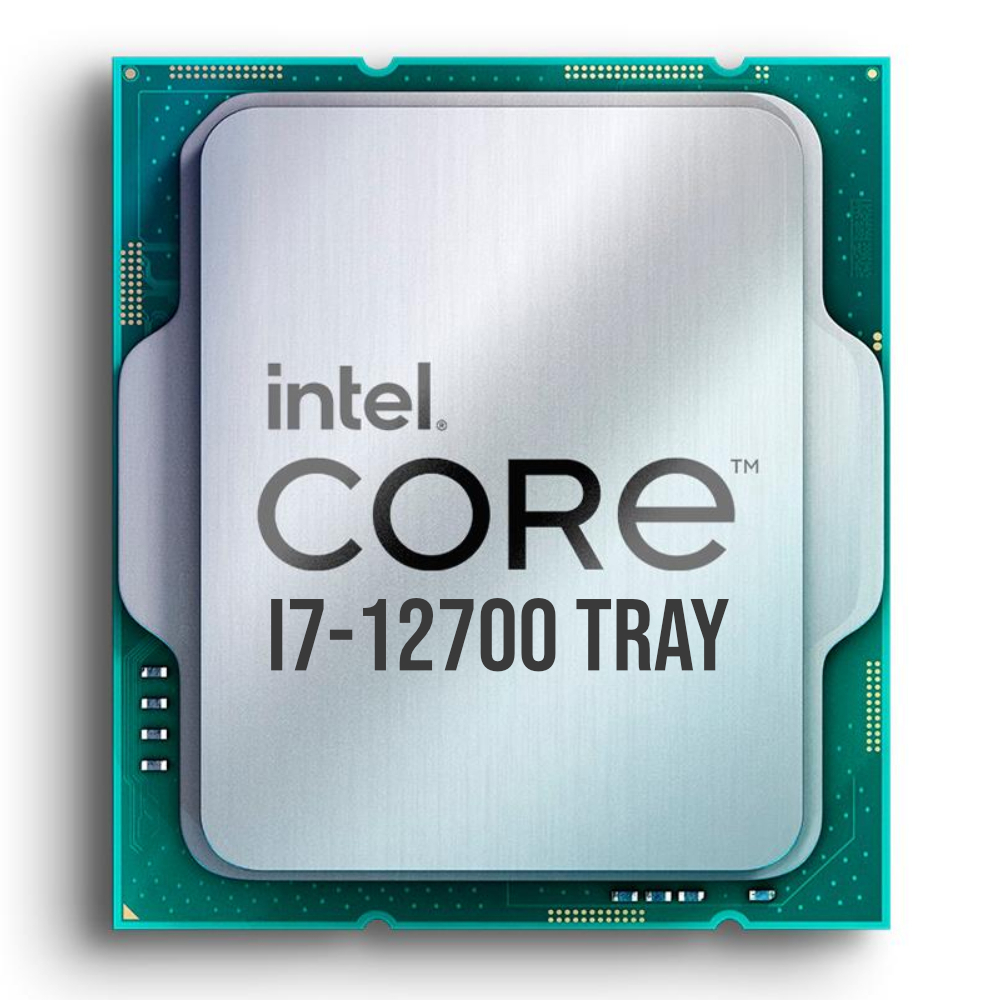 Intel Alder Lake I7-12700 3.60GHz 25Mb 1700p Tray İşlemci Fansız