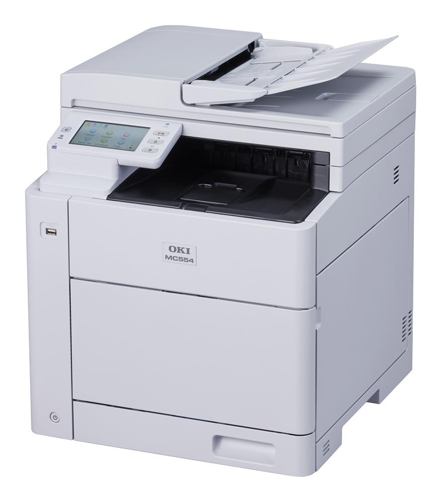 Oki 9006252 MC554DN A4 Çok Fonksiyonlu Renkli Lazer Yazıcı Tarayıcı Fotokopi Fax 32ppm