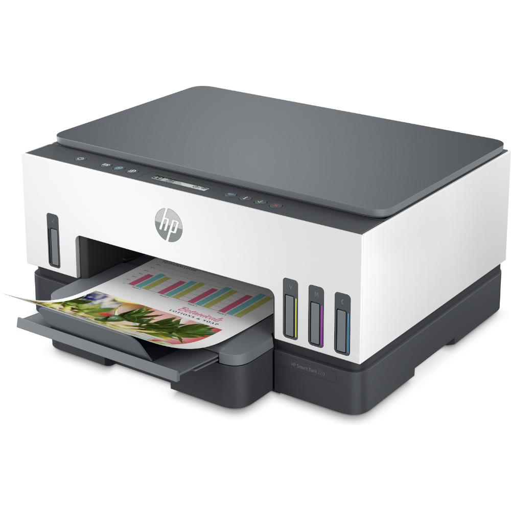 Hp 6UU46A Smart Tank 720 Yazıcı Tarayıcı Fotokopi Wifi Çok Fonksiyonlu Tanklı Yazıcı