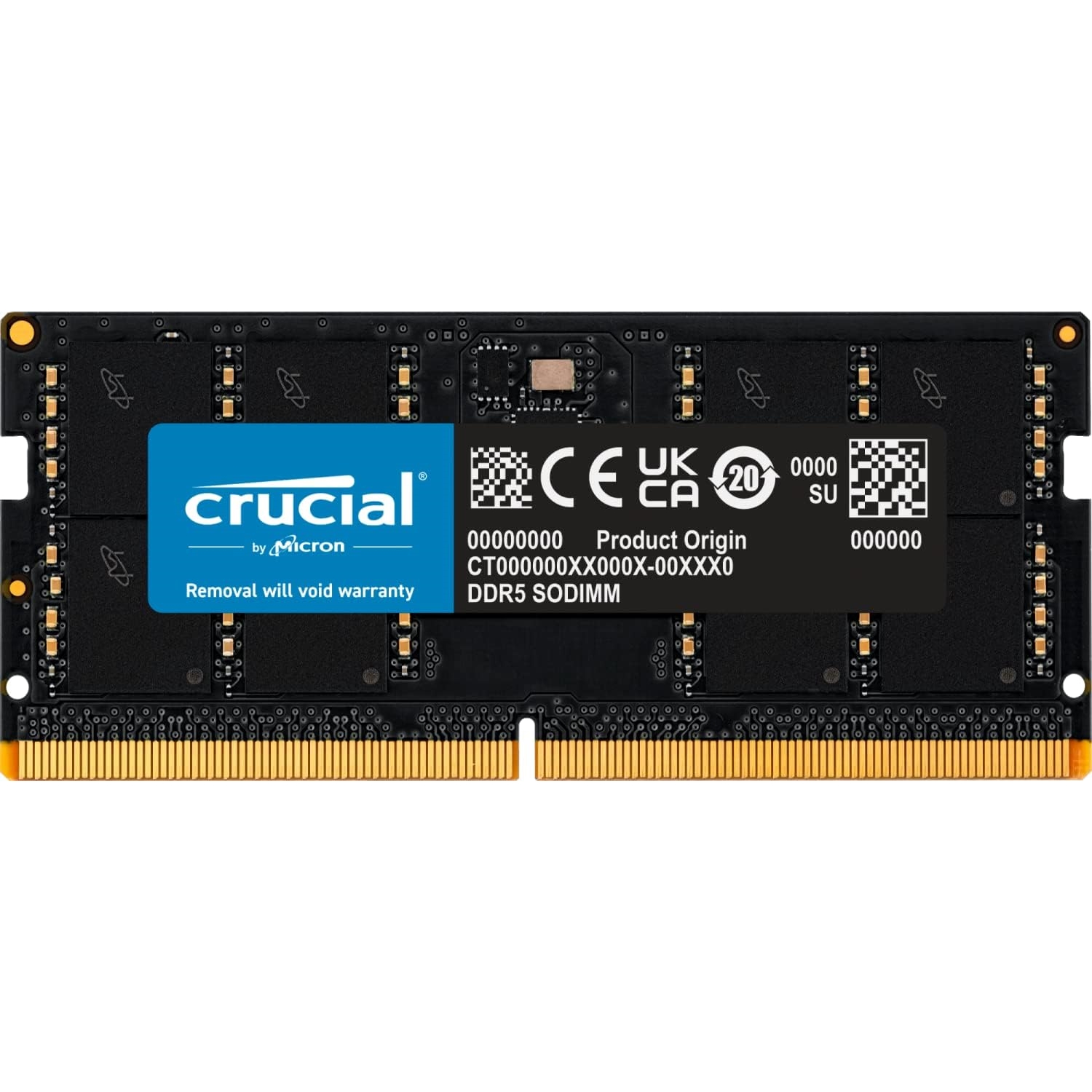 Crucial CRUSO4800/16 16Gb 4800Mhz Ddr5 Notebook Ram