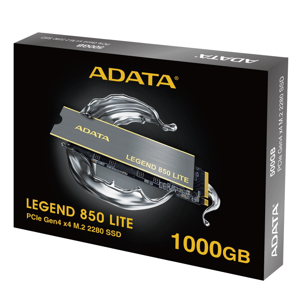 Adata Legend 850 Lite 1Tb 5000/3200MB/s M2 PCIe Gen4 Nvme Ssd