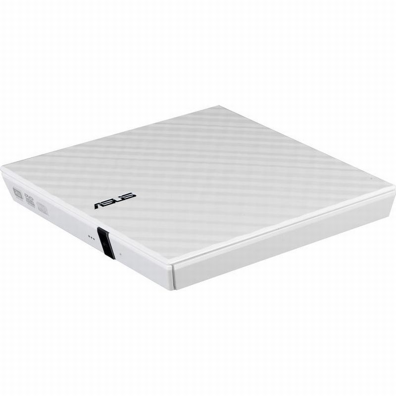 Asus SDRW-08D2S-U 24x Okuma/8x Yazma Usb Slim Dvd-Rw Beyaz