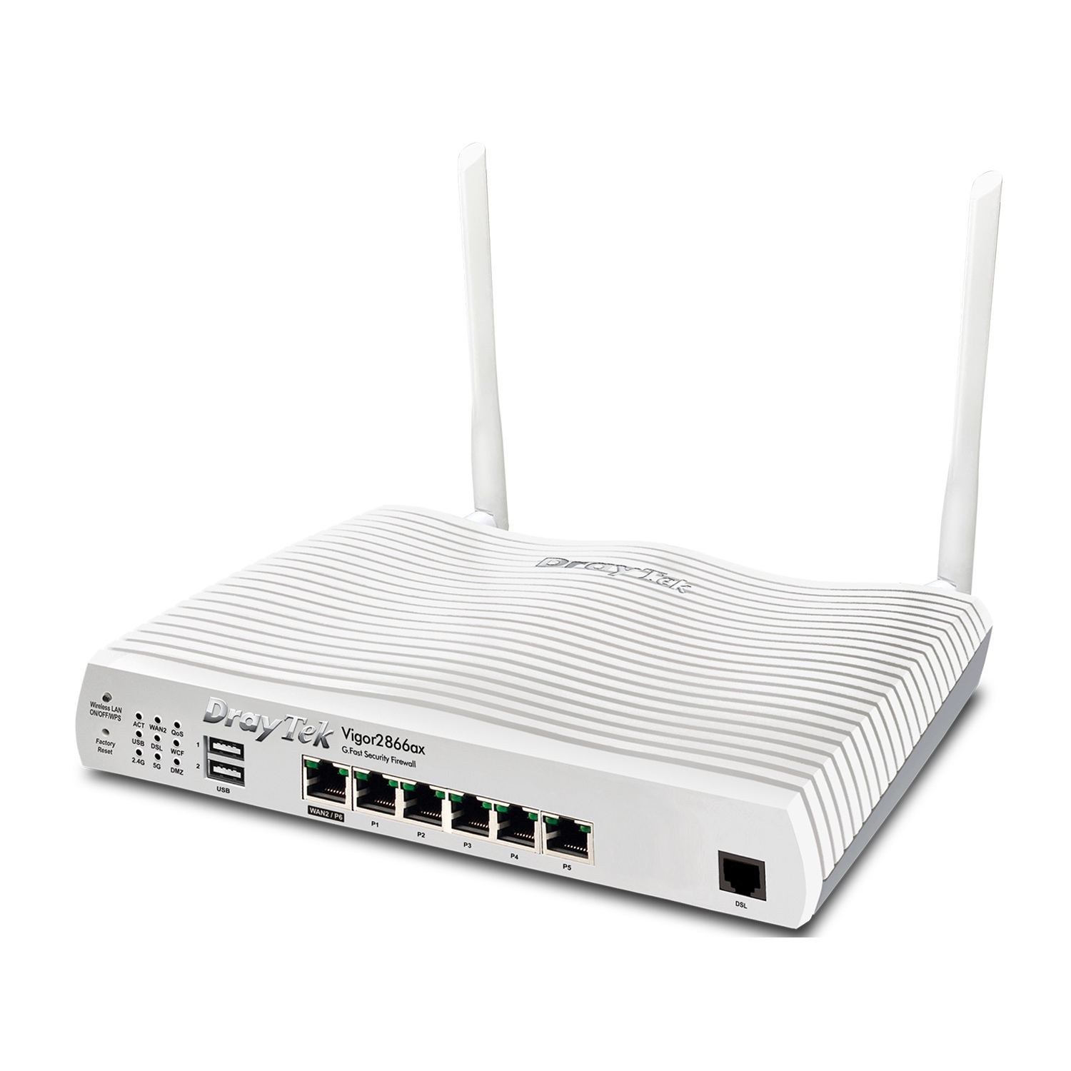 Draytek Vigor 2866ax Gfast 5 Port Vpn Vdsl Dualband Wifi Router