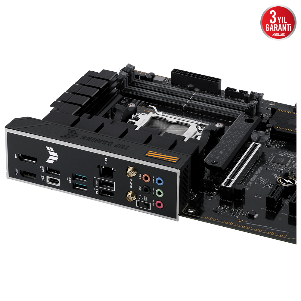Asus Tuf Gaming A620-Pro Wifi 4xDDR5 2xDP/1xHDMI 2xM.2 Am5 Anakart