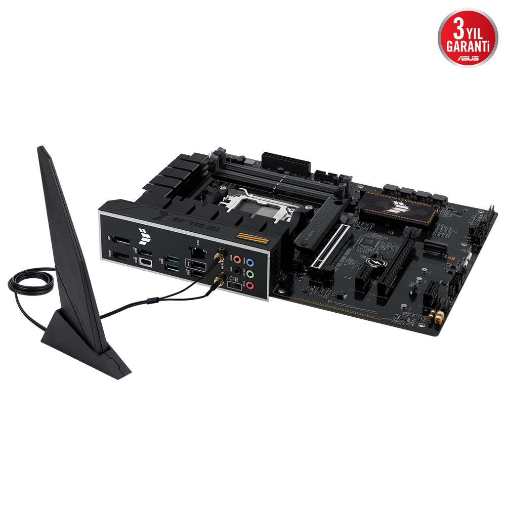 Asus Tuf Gaming A620-Pro Wifi 4xDDR5 2xDP/1xHDMI 2xM.2 Am5 Anakart