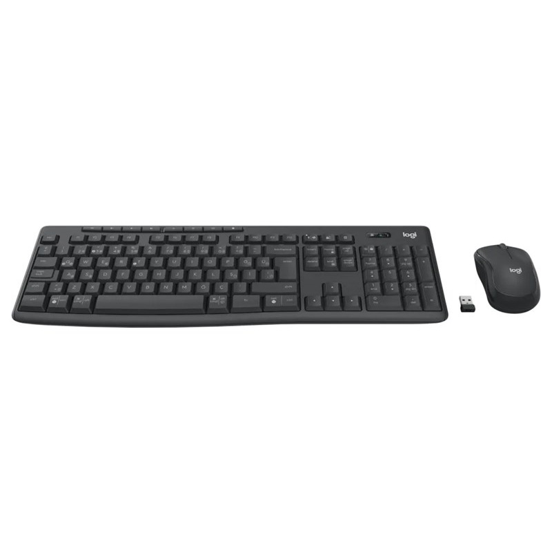 Logitech 920-012074 MK370 Türkçe Kablosuz Kurumsal Siyah Q Klavye+Mouse