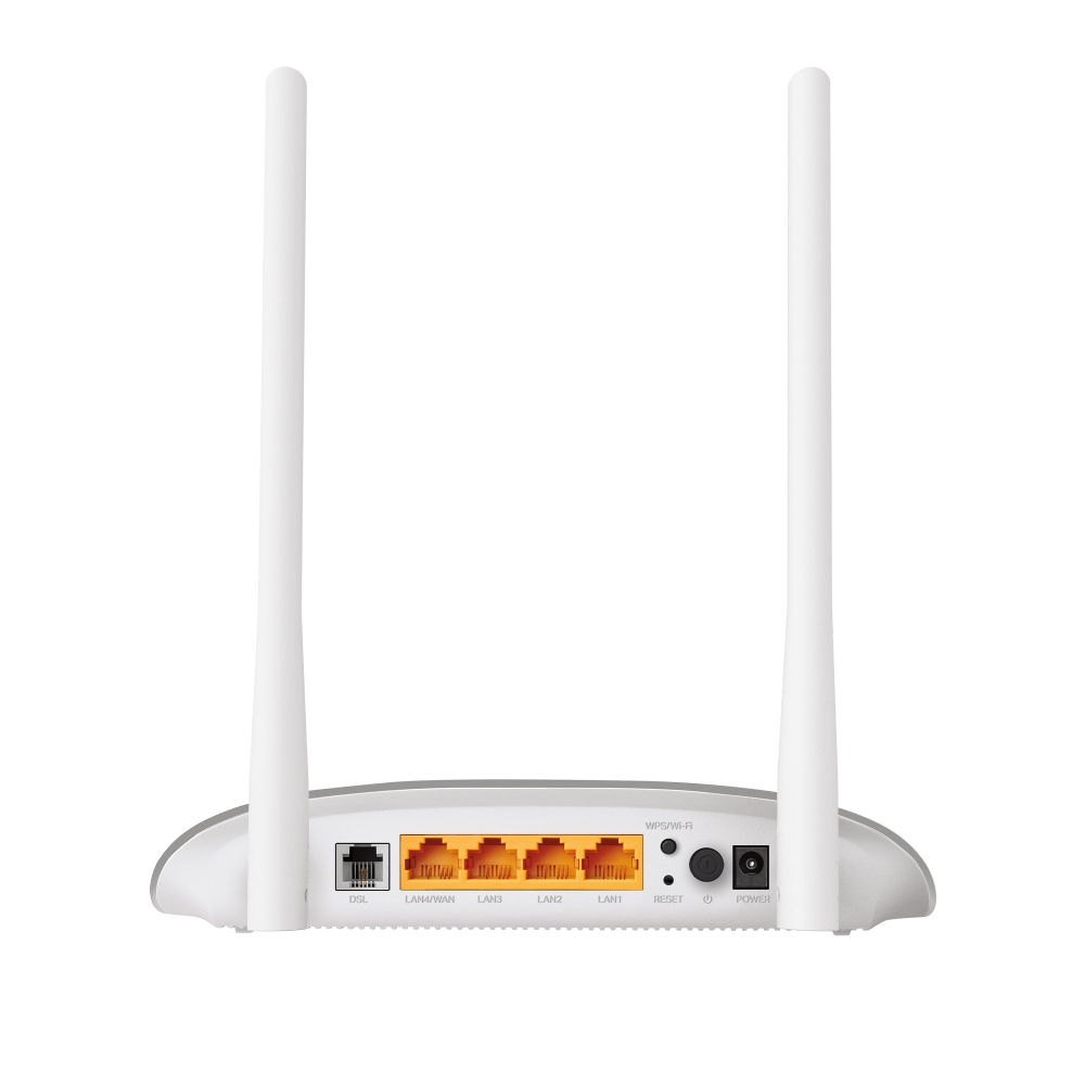 Tp-link TD-W9950 300Mbps 4 Port 2 Anten 5DBI Kablosuz VDSL2/ADSL2+ Modem Router