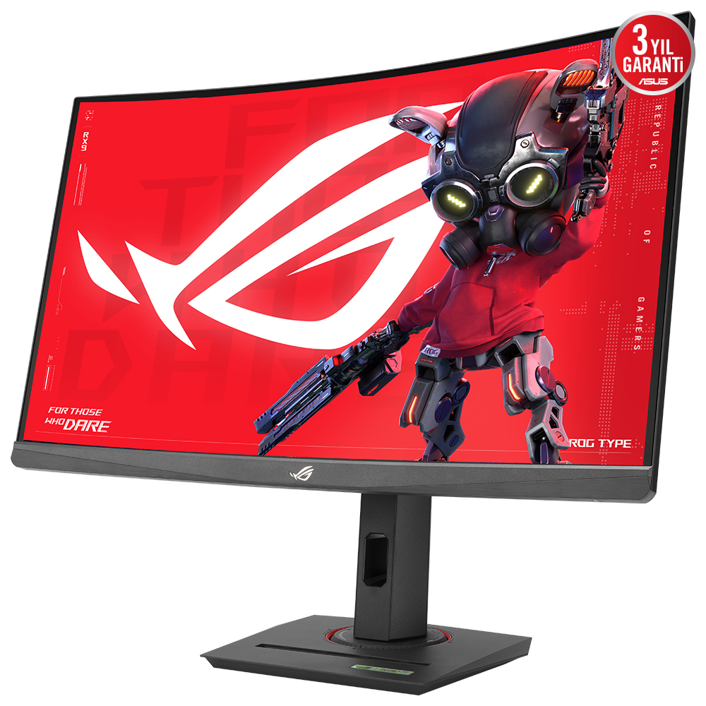 Asus Rog Strix XG27WCS 27’’ 1Ms 180Hz QHD 2560x1440 Dp/Hdmı/Type-c Vesa Pivot Ips Led Gaming Monitör