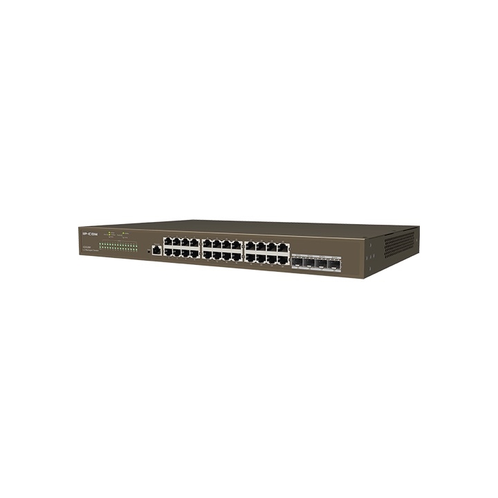 IP-COM G3328F 26 Port 10/100/1000 4xSFP Cloud Yönetilebilir Rack Mount Switch