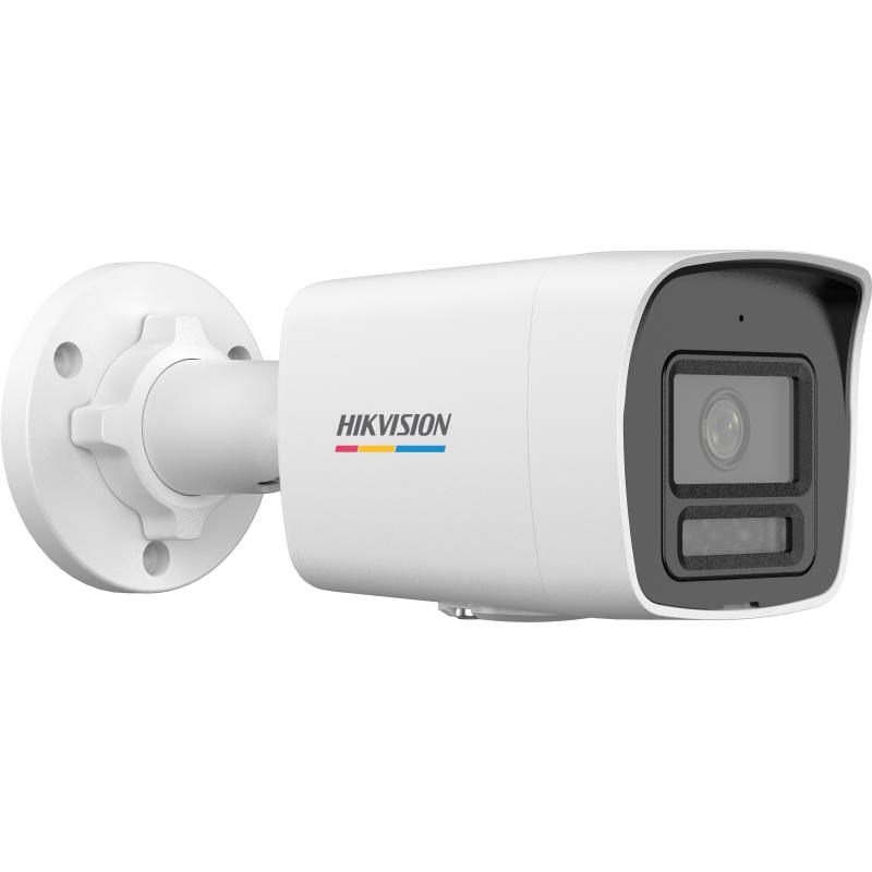 Hikvision DS-2CD1027G2H-LIUF 2 mp 2.8mm 30mt Dahili Ses Colorvu IP67 Poe H265+ IR Bullet IP Kamera