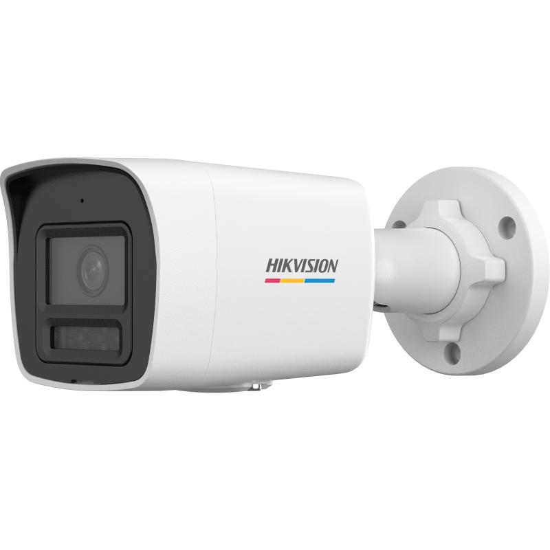Hikvision DS-2CD1027G2H-LIUF 2 mp 2.8mm 30mt Dahili Ses Colorvu IP67 Poe H265+ IR Bullet IP Kamera