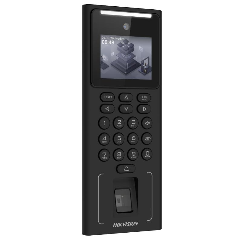 Hikvision DS-K1T321MFWX Yüz Tanıma ve Parmak İzi Kontrol Terminali