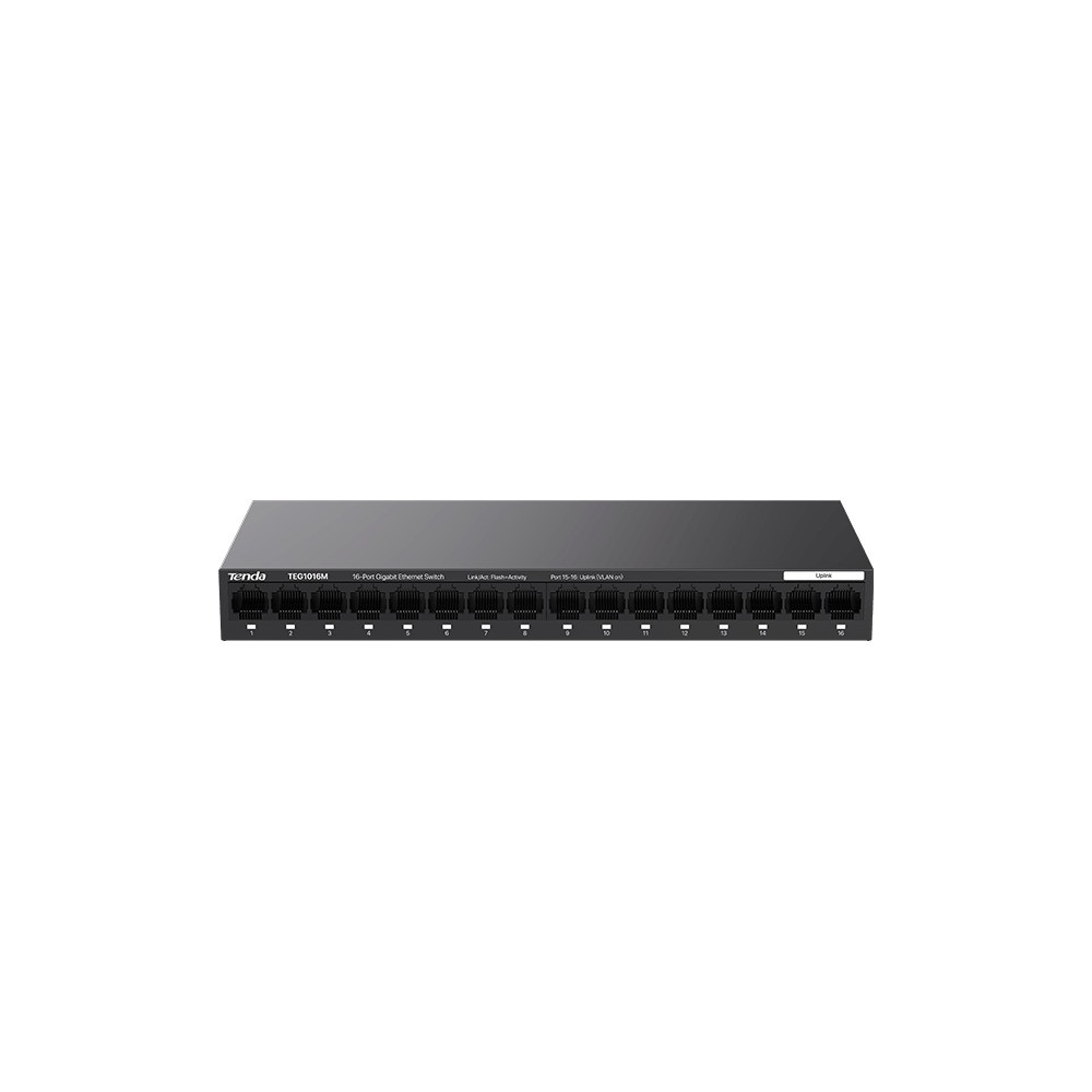 Tenda TEG1016M 16 Port 10/100/1000 Yönetilemez Rack Mount Switch