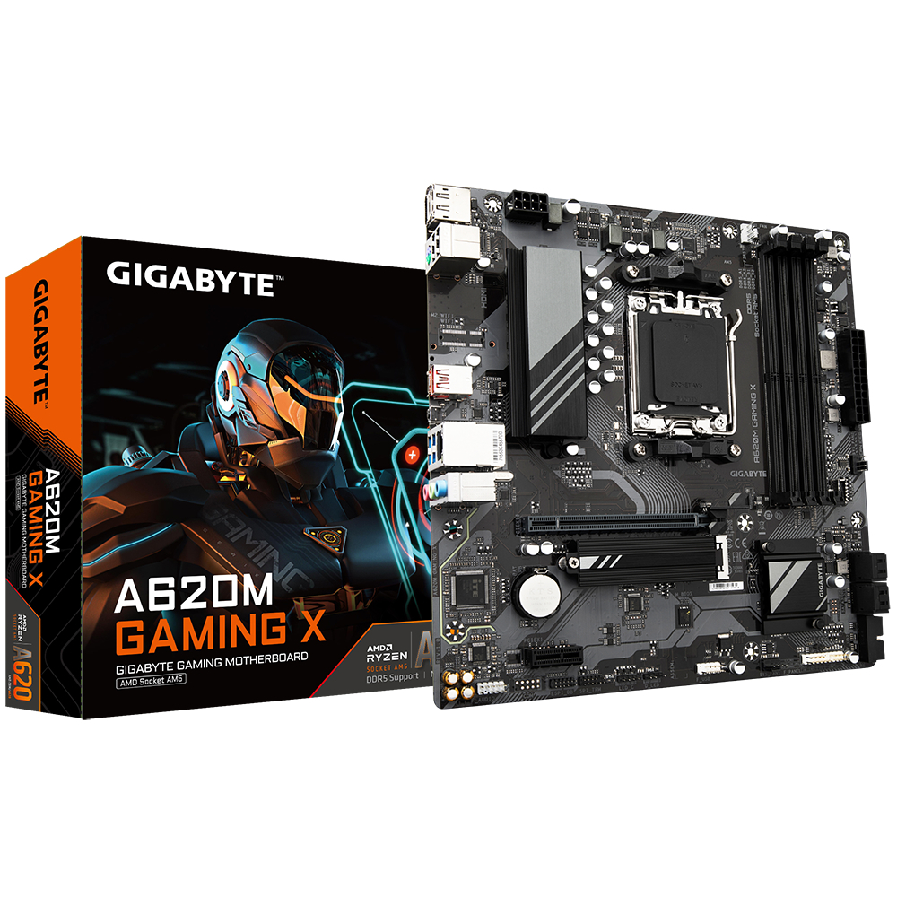 Gigabyte A620M-Gaming-X 4xDdr5 Hdmi+Dp 1xM2 Am5 anakart