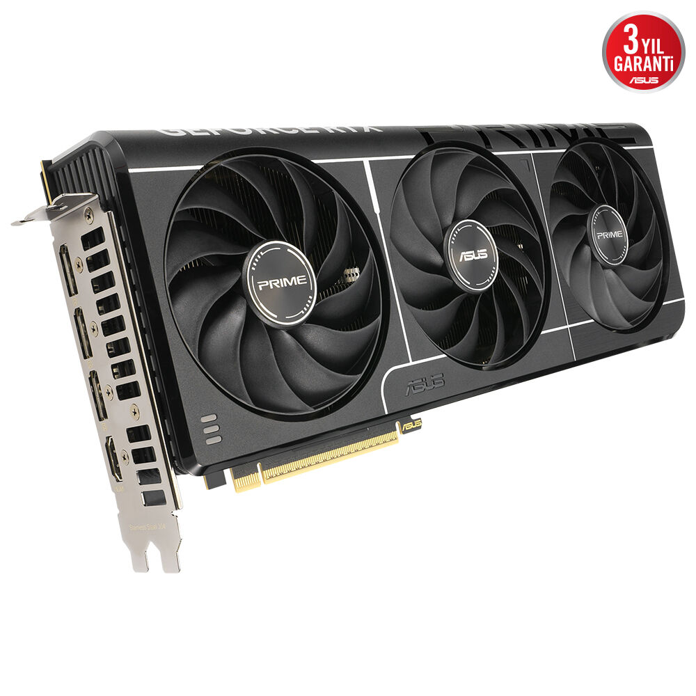 Asus PRIME-RTX5080-O16G RTX5080 16Gb Gddr7 256Bit 3xDp/1xHdmi Ekran Kartı