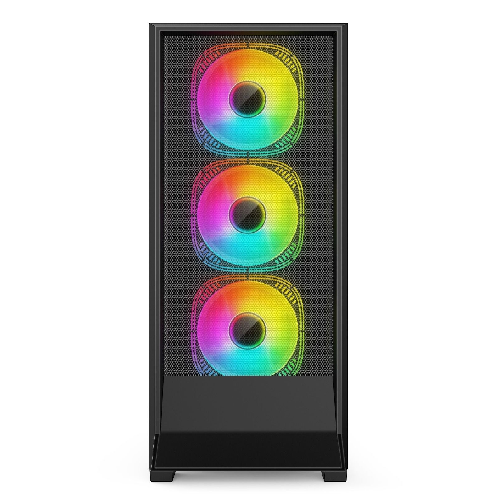 Iromx Orenda BTX-75G3 750w 4x12cm ARGB Fan ATX 2xUsb2.0/1xUsb3.0 360mm Soğutucu Destekli Siyah Kasa
