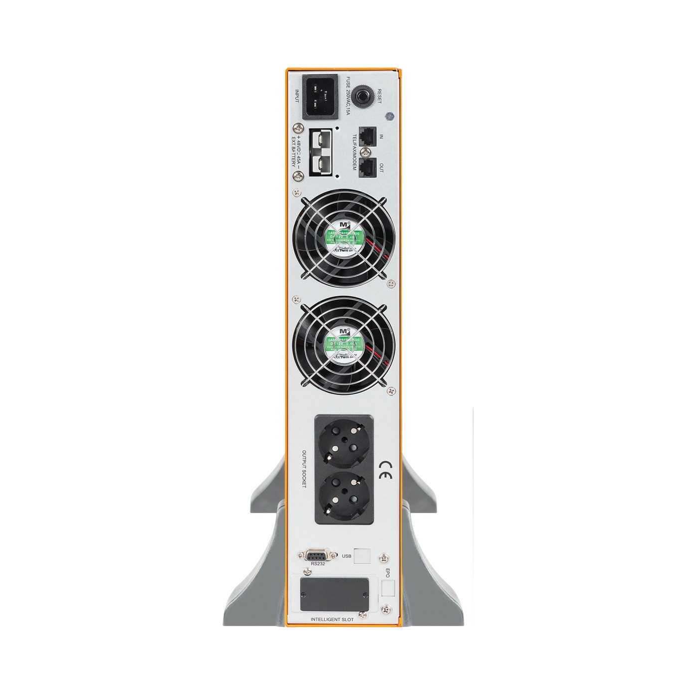 Makelsan Powerpack Se 1KVA 5-10Dk 2x12V/7Ah 1F/1F Online Racktower Ups MU01000N11ERV01B