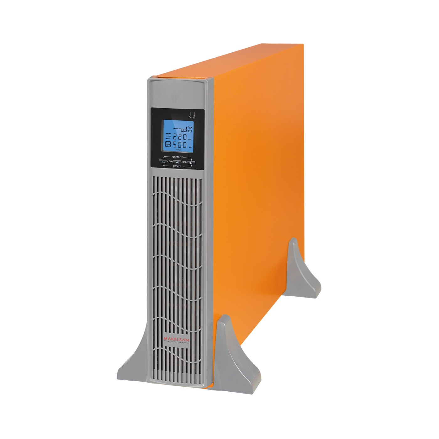 Makelsan Powerpack SE 2Kva 8-20Dk 4x12V/7Ah 1F/1F Online Racktower Ups MU02000N11ERV02