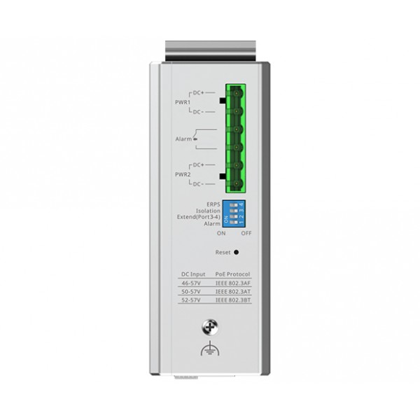 Ruijie Reyee RG-NIS2100-4GT2SFP-HP 4 Port 10/100/1000 4 Port PoE+ 2 X SFP 120W Ruijie Cloud Yönetilebilir Endüstriyel Switch