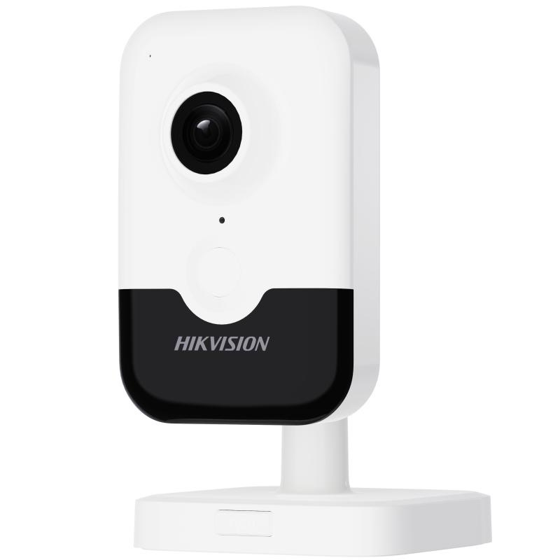 Hikvision DS-2CD2443G2-IW 4 mp 2.8mm 10mt Sesli Wifi Poe/Onvif Cube Kamera