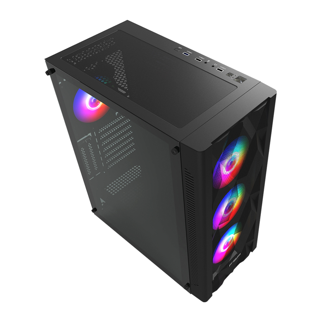 FSP CMT595AL 750w 80+ Gen5 ARGB E-ATX Siyah Gaming Kasa