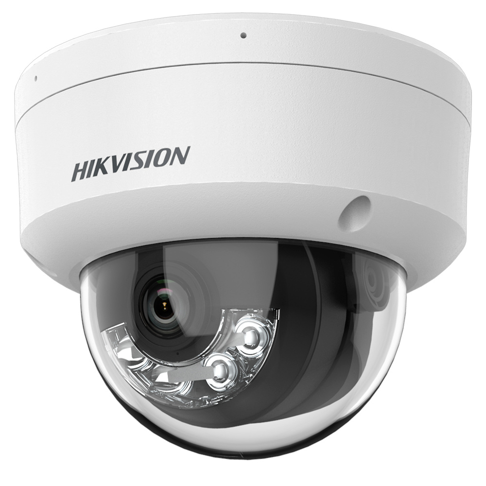 Hikvision DS-2CD1141G2-LIUF 4 mp 2.8mm 20mt Dahili Sesli H265 Smart Hybrid Light IP Dome Kamera