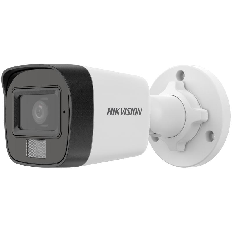 Hikvision DS-2CD1021G2-LIUF 2 mp 2.8mm 20mt Dahili Sesli H265  IP67 Smart Hybrid Light Bullet Ip Kamera