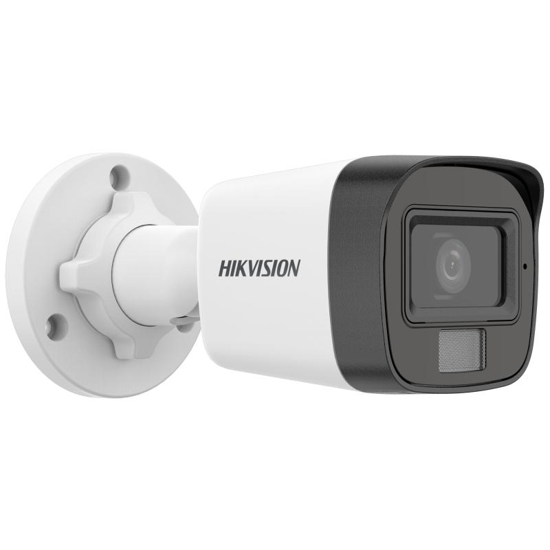 Hikvision DS-2CD1021G2-LIUF 2 mp 2.8mm 20mt Dahili Sesli H265  IP67 Smart Hybrid Light Bullet Ip Kamera