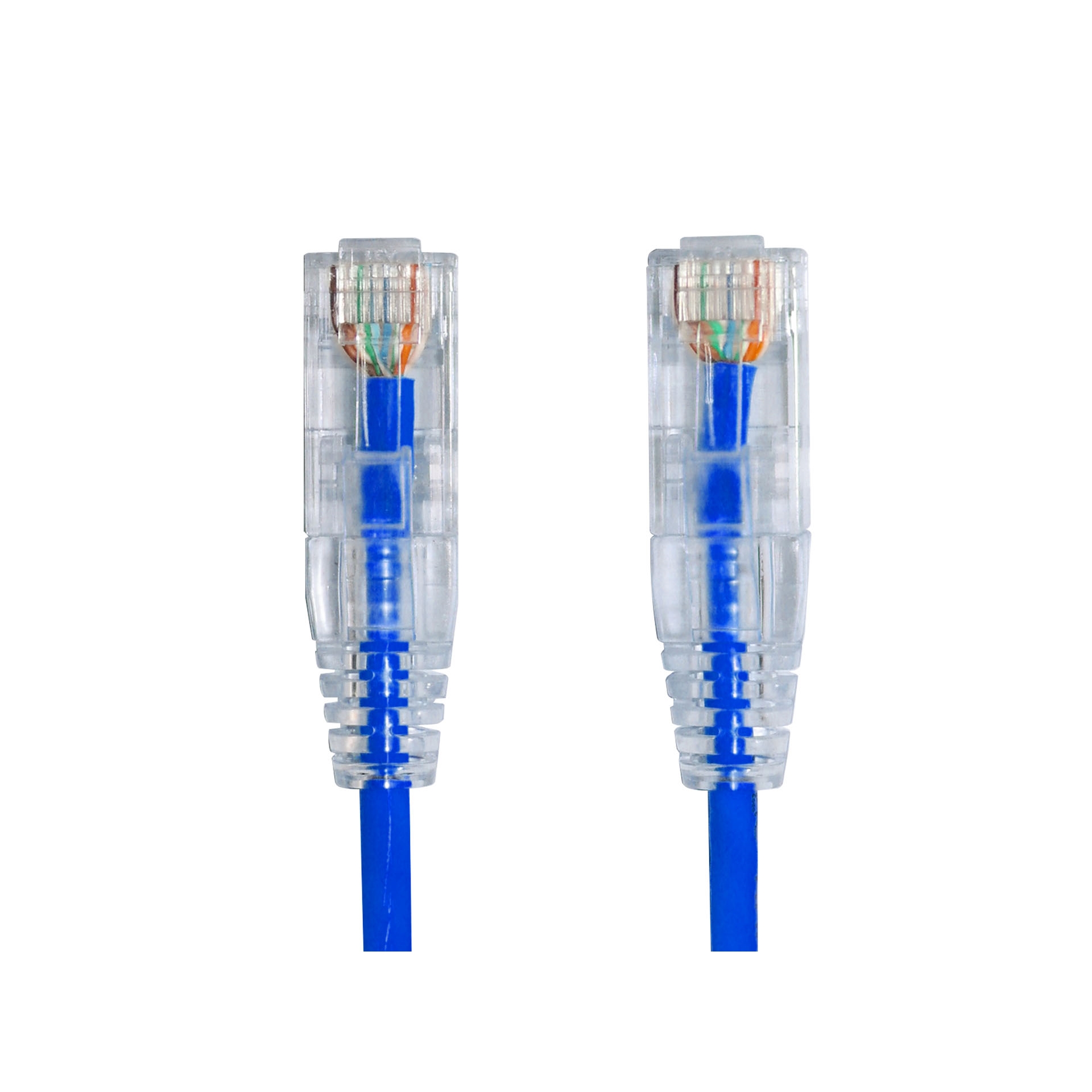 Ager AC-602-0015 15CM Utp Slim Cat6 Patch Kablo Mavi Cu, LSZH Awg 28