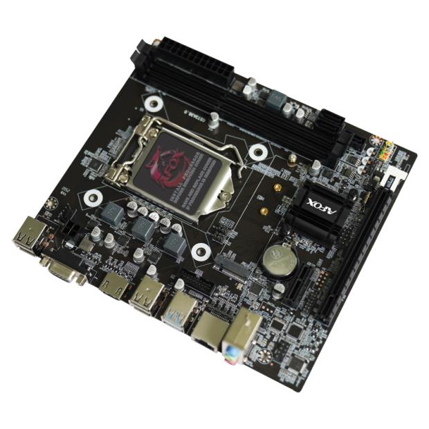 Afox IH81D3-MA2-V2 H81 2xDdr3 Vga+Hdmi 1X M.2 NVMe Gen3 1150 Pin Anakart
