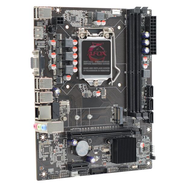 Afox IH61-MA5-V6 H61 2xDdr3 Vga+Hdmi 1x Lan 1X M.2 NVMe Gen3 1155P Anakart