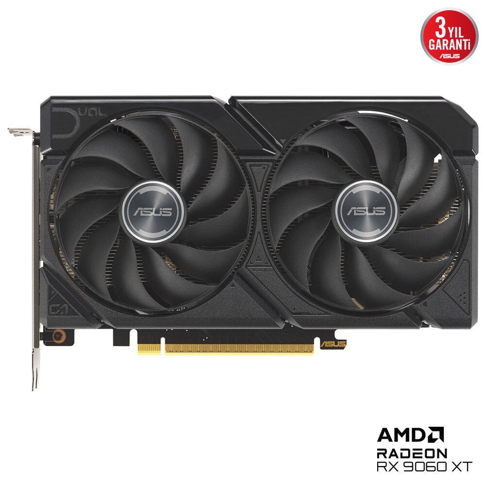 Asus DUAL-RX9060XT-8G RX9060XT 8Gb Ddr7 128Bit 3xDp/1xHdmi