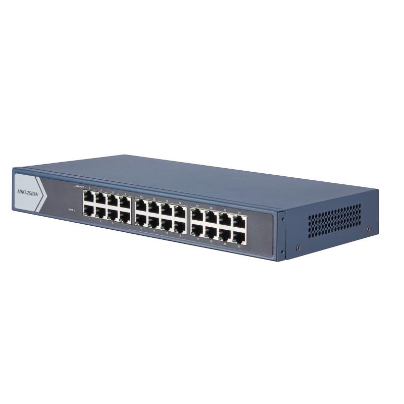 Hikvision DS-3E0524-E(B) 24 Port Gigabit Yönetilemez Switch