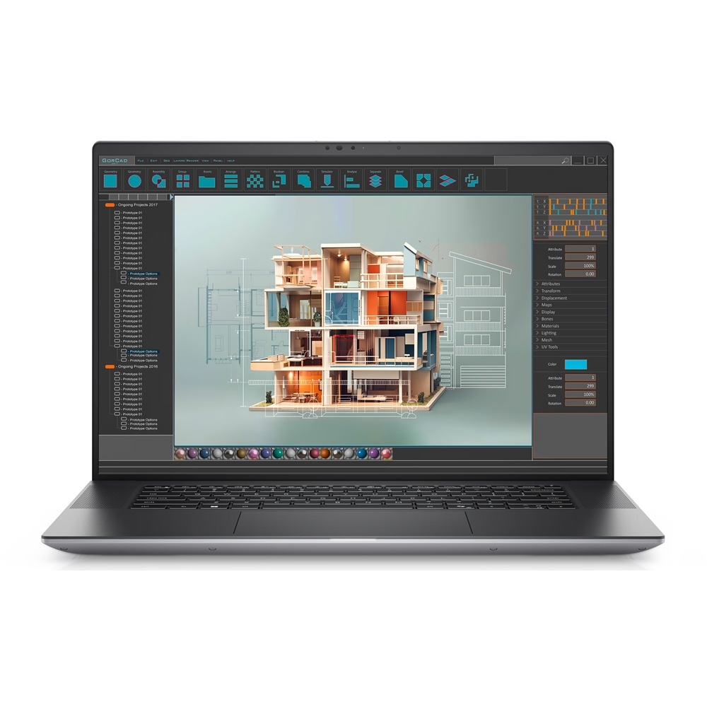 Dell M5690 Ultra 9 185H vPro 32Gb 512Gb Ssd 8Gb RTX2000 Ada 16’’ Oled Touch Win11Pro Mobile WS