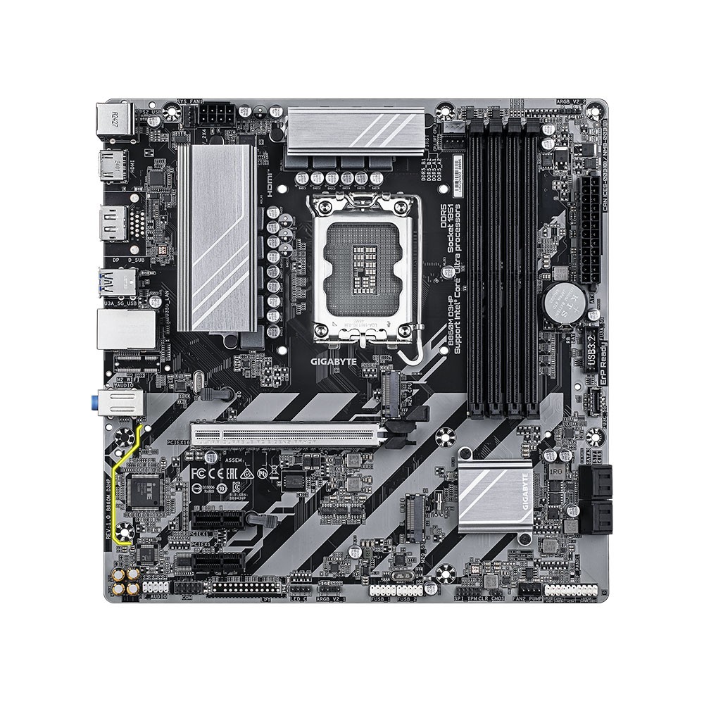 Gigabyte B860M-D3HP 4x Ddr5 Dp/Hdmi 2x M.2 USB3.2 1851P Anakart