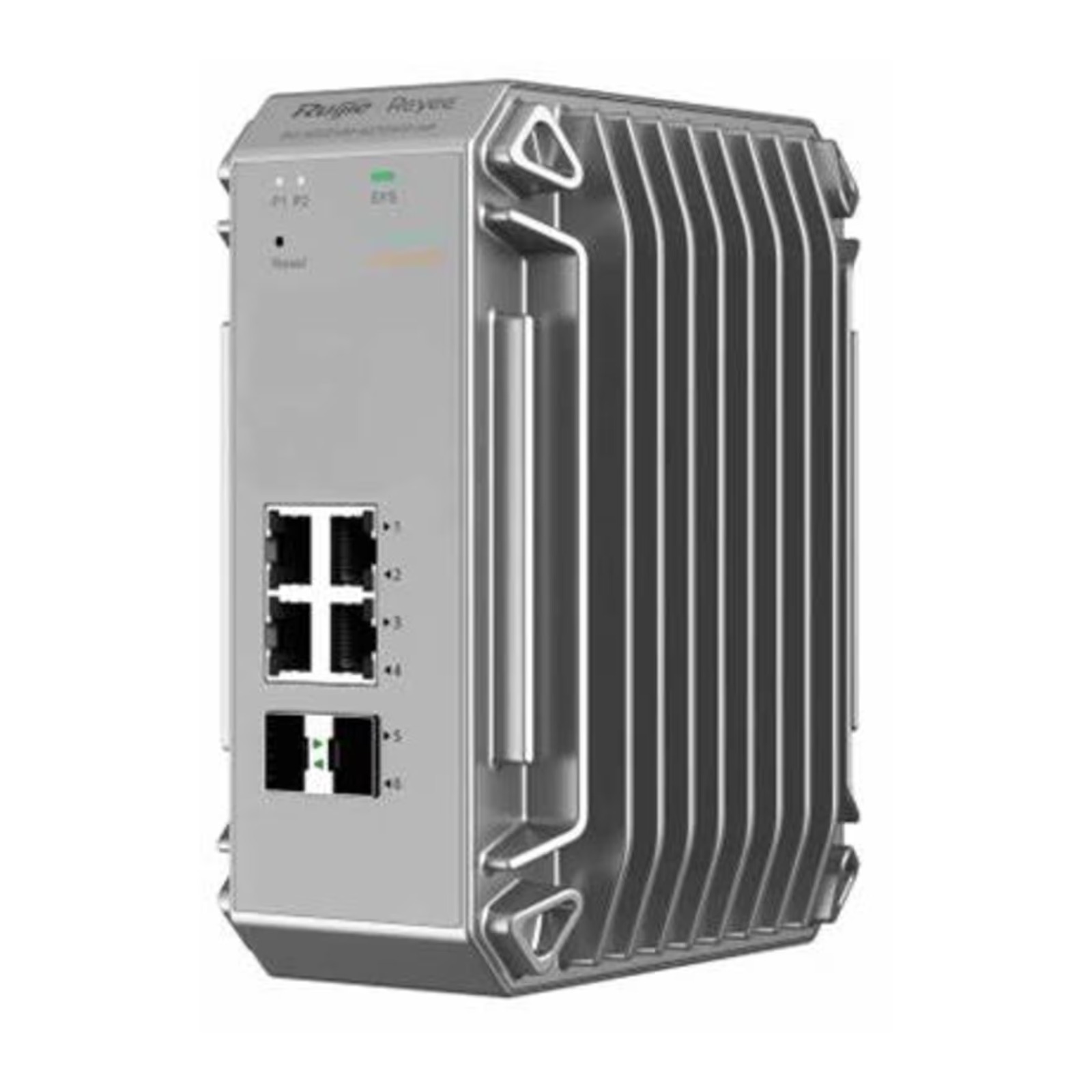 Ruijie Reyee RG-NIS3100-4GT2SFP-HP 4 Port 10/100/1000 4 Port Poe 2 X Sfp Rujie Cloud Yönetilebilir Endüstriyel Switch