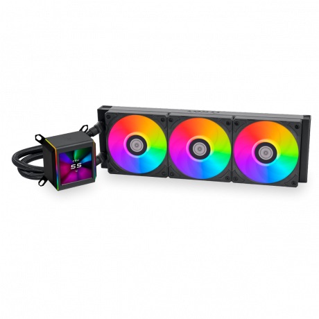 Lian Li Galahad II Lcd 360mm Lga1700/Am5 Soket Siyah İşlemci Sıvı Soğutucu G89.GA2ALCD36B.00