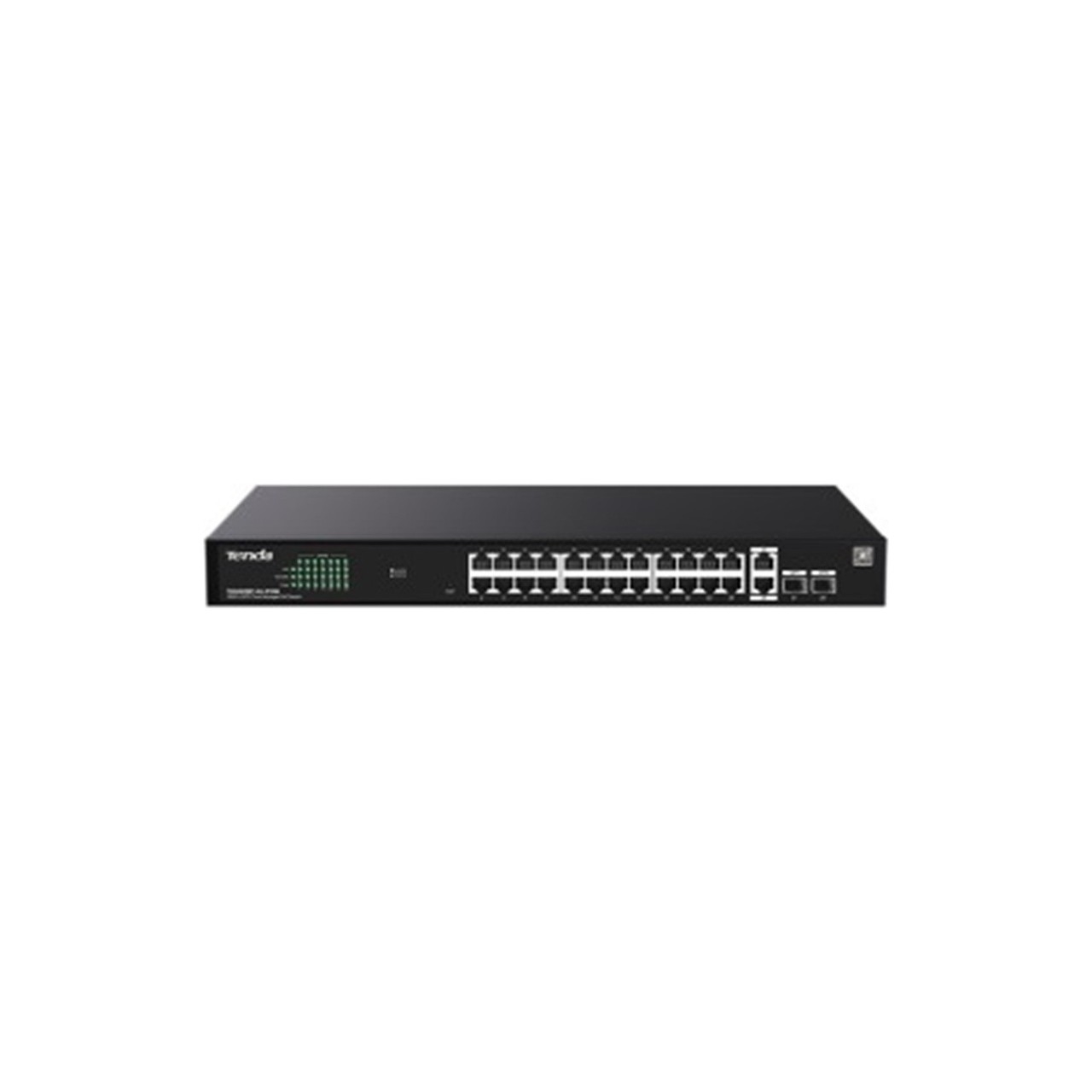 Tenda TEG2228P-24-410W 24 Port POE 10/100/1000 2 X SFP 410W Yönetilebilir Desktop Switch