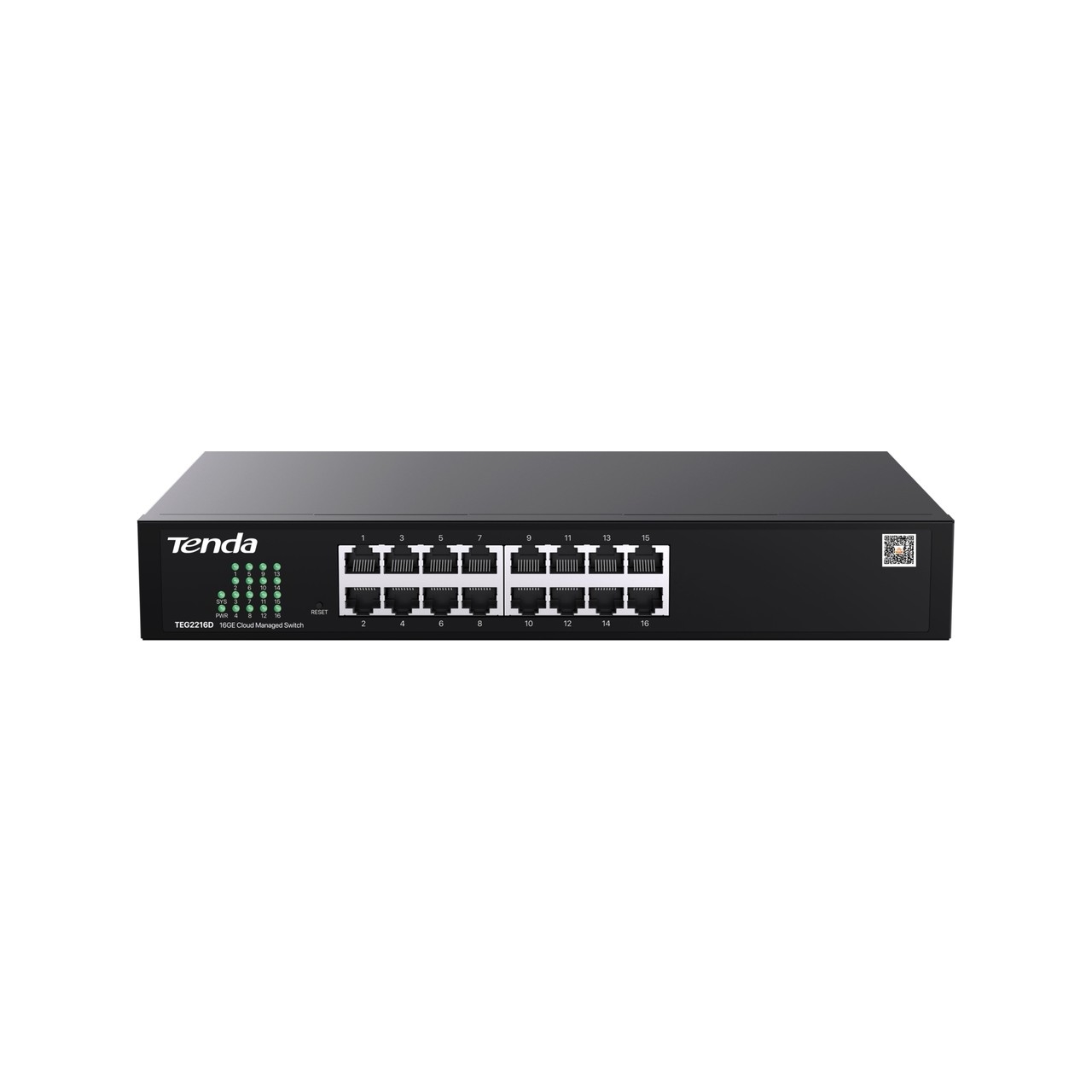 Tenda TEG2216D 16 Port 10/100/1000 Yönetilebilir Desktop Switch