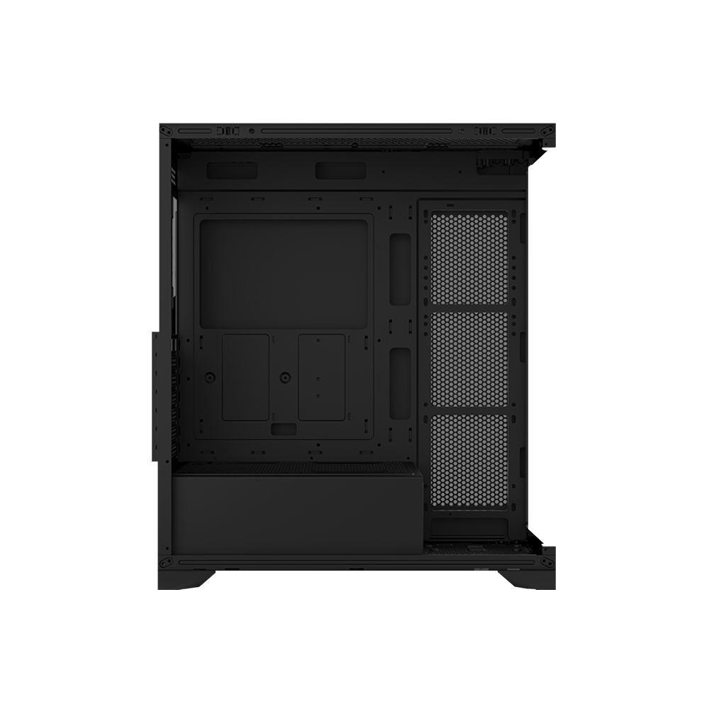 Vento VG4202FL 750W 80+ BR Gen5 4x12Cm Rgb Fan E-Atx Temperli Cam 2xUSB2.0/1xUSB3.0 Siyah Gaming Kasa