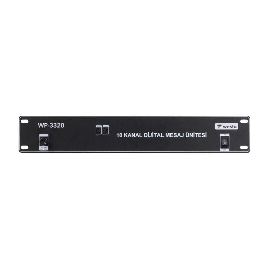 Westa WP-3320 10 Kontak Acil Anons Kayıt Ünitesi