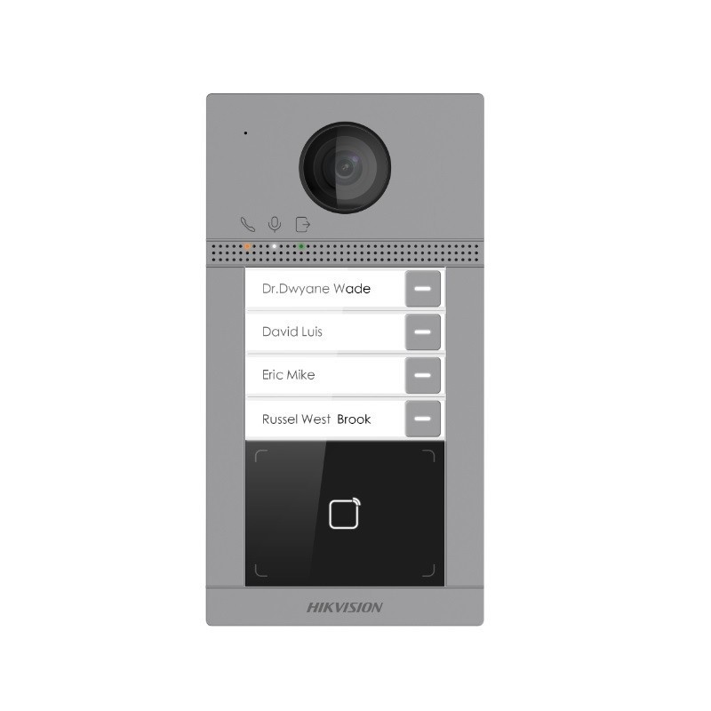 Hikvision DS-KV8413-WME1 Villa Tip Dış Ortam İntercom Cihazı
