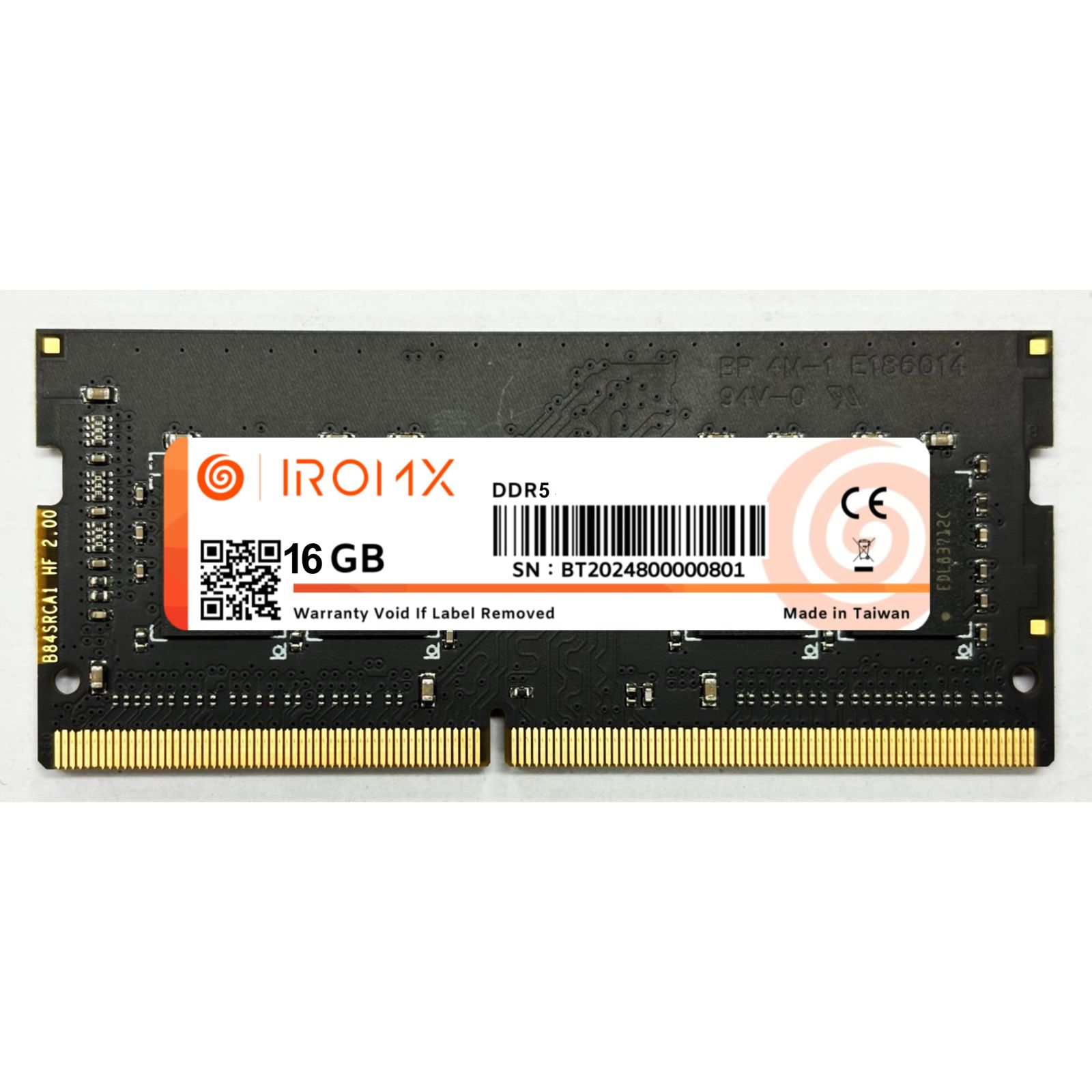 Iromx 16 Gb 4800Mhz Ddr5 Notebook Ram