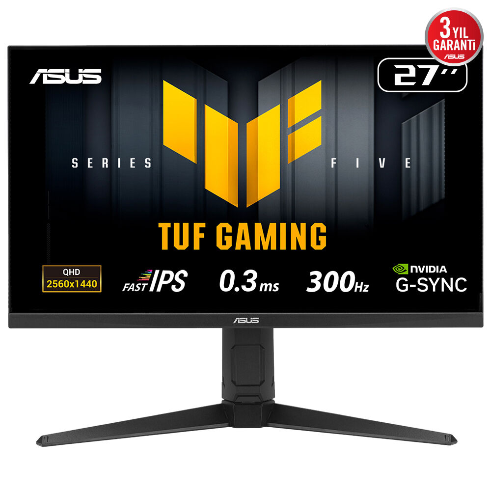 Asus Tuf Gaming VG27AQML5A 27’’ 0.3ms 300Hz 2K HDMI/DP Pivot Ips Led Gaming Monitör