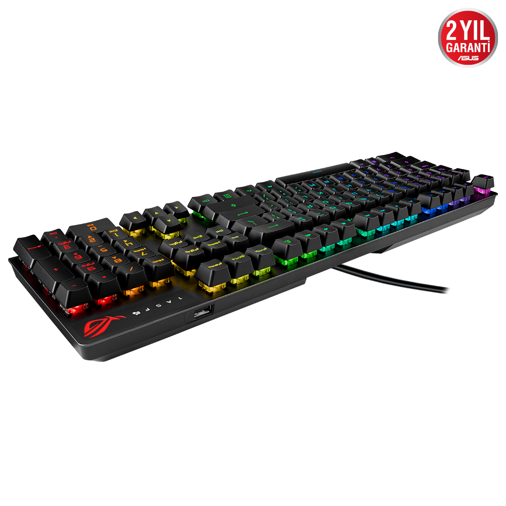 Asus XA05 Rog Strix Scope RX/RD/TR Red Switch Aura Sync Rgb IP57 Mekanik Gaming Klavye