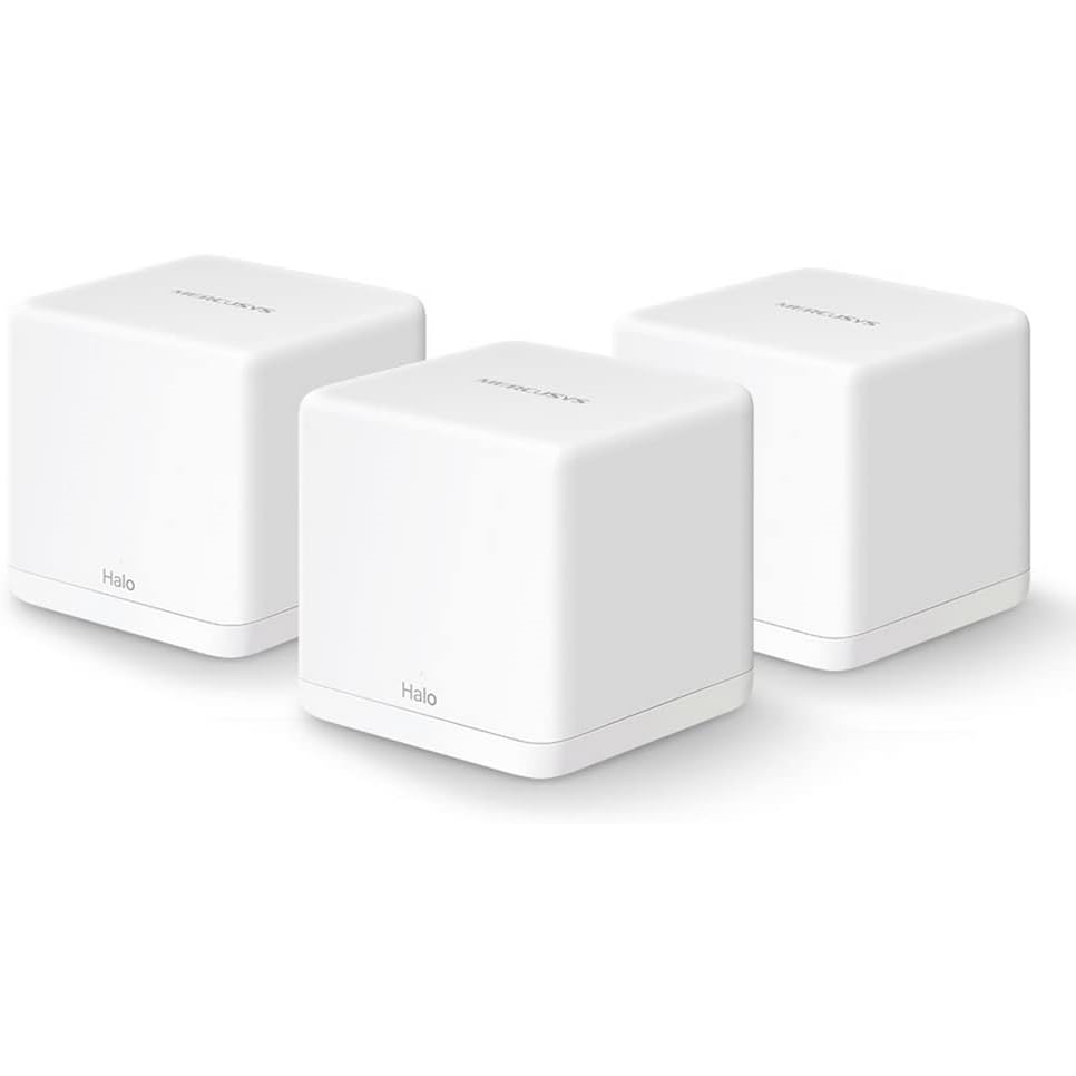 Tp-Link Mercusys HALO-H30G-3 Pack AC1300 2.4 Ghz & 5 Ghz Mesh Wifi Indoor Access Point/Router