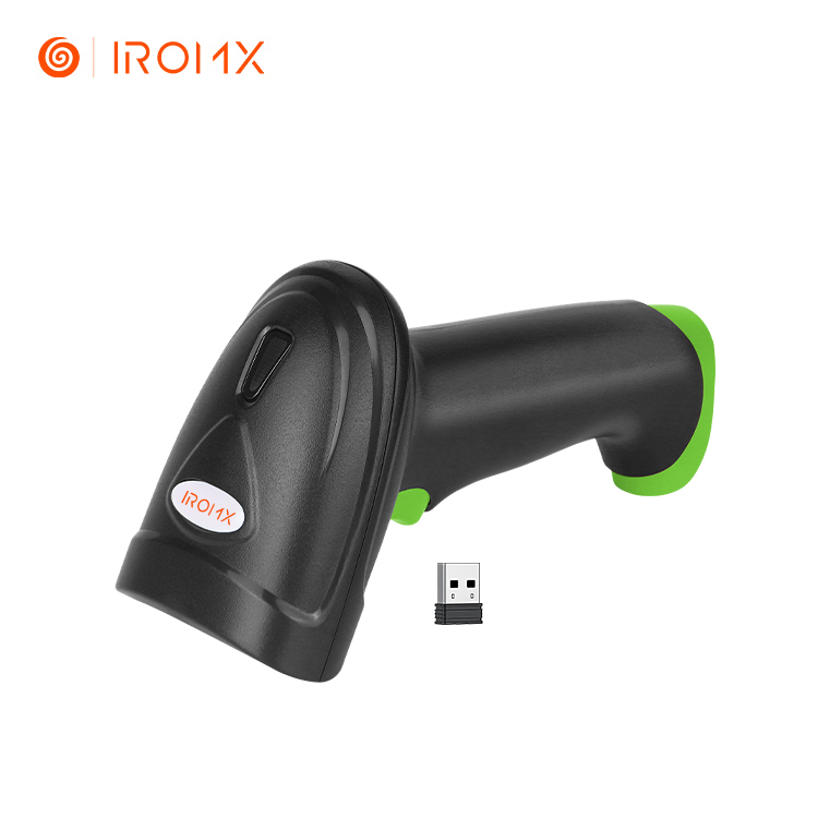 Iromx WL0202D El Tipi 1D/2D Kablosuz Barkod Okuyucu